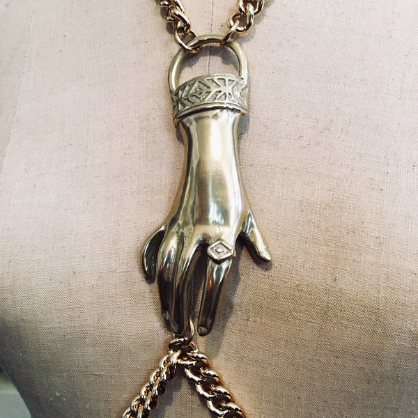 Victorian Hand Harness in your choice of Brass or Pewter