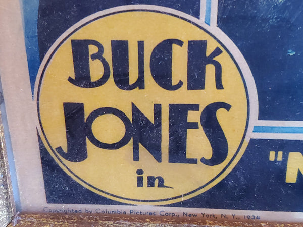 Original 1934 Movie Lobby Card - Buck Jones