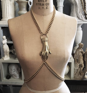 Victorian Hand Harness in your choice of Brass or Pewter